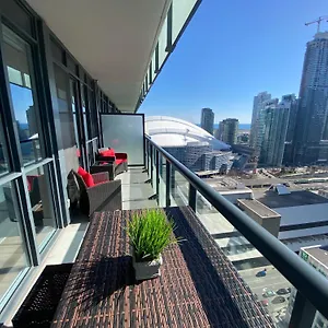  Apartment - Free Parking, Views, Near Cn Tower Canada